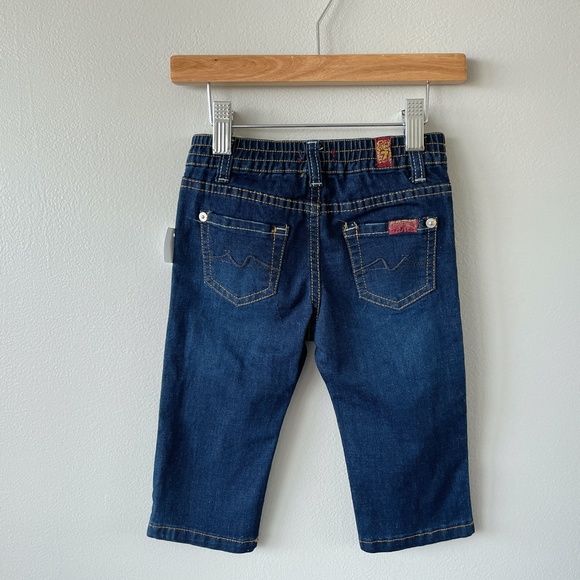 3/$15 7 For all Man Kind baby jeans  12m - Picture 2 of 5